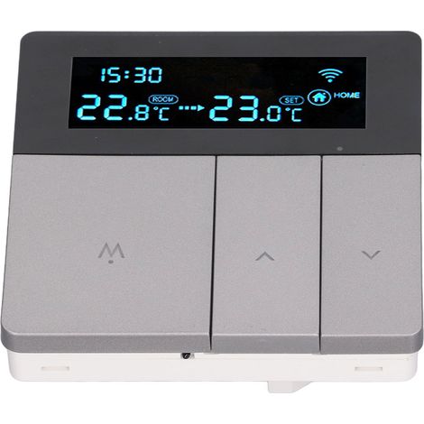Thermostat intelligent 3 A avec écran LCD couleur, haute précision, programmable, pour la production d'eau chaude, le chauffage, les chaudières, les appareils électroménagers, les centres commerciaux, (1/5)