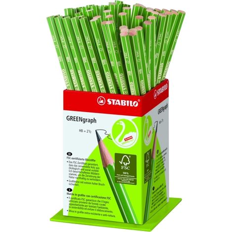 LAPIZ GRAFITO STABILO GREENGRAPH 60 UD