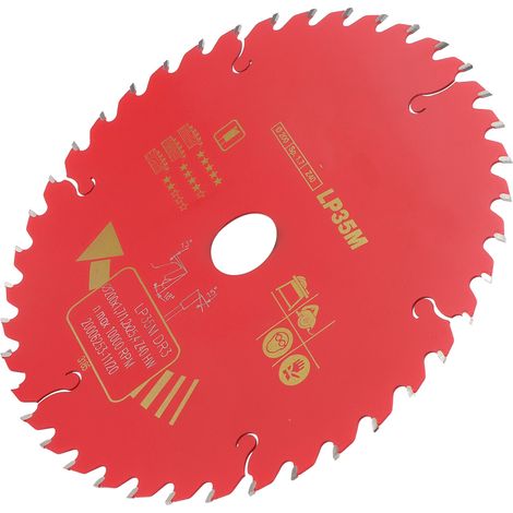 Lame de scie circulaire en carbure, disque circulaire, outil de coupe pour le travail du bois, 200 x 1,7 x 25,4 - 40 dents (1/5)
