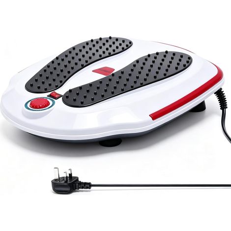 Masseur de pieds et stimulateur de circulation pour pieds et jambes, machine de massage Shiatsu chauffante pour plantaire, soulagement de la douleur et récupération des mollets, appareil de spa (1/5)
