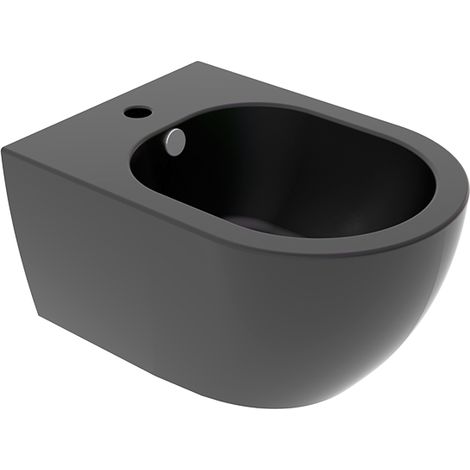 Bidet Like sospeso nero opaco di Ceramica GSG