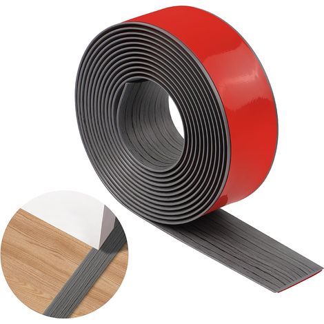 PVC-Schwellenleisten – 1 Stück – Flexibles und strapazierfähiges Material – Selbstklebende Übergangsleiste – Für Türen und unterschiedliche Bodenbeläge – Breite 4 cm oder 30 cm (1/5)