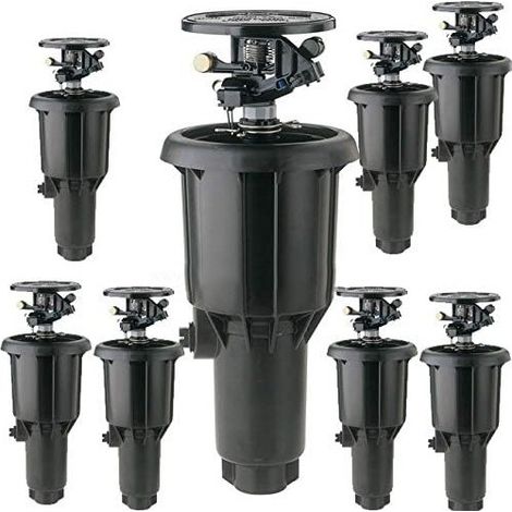 8 Stück Sprinkler Aufsteigender Aufprall-Beregnungssprühkopf Rain Bird MaxiPaw 1/2 und 3/4''