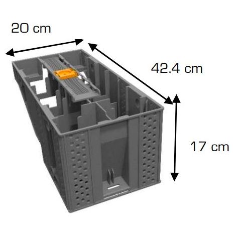 Scala modulare esterna 20 cm - MODULESCA - JOUPLAST