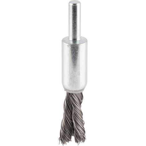 Bosch Pinselbürste, Stahl, gezopfter Draht, 0,35 mm, 10 mm, 4500 U/ min (1/5)