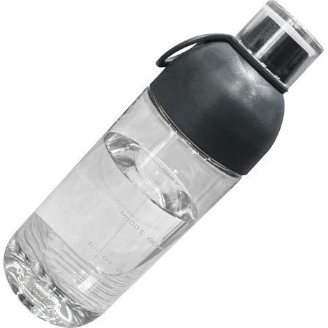 PC-Wasserbecher, hitzebeständig, tragbar, für Zuhause und unterwegs, mit Kalkfilter, Grau (1/5)