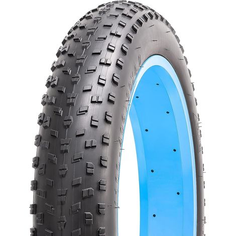 20x4.0 E-Bike Pneu 100/102-406 Manteau de vélo, 20 Pouces Fat Pneu de vélo Pliable adapté pour 20x3.80 20 x 4.0 e-Bike/Mountain/City/Course Pneus de Bicyclette (Une) (1/5)