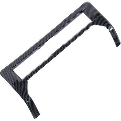 Cache de ventilation centrale avant, style fibre de carbone, pour tableau de bord de climatisation de Triton L200 2023-2024 (1/5)