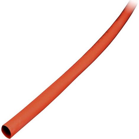 Gaine thermo rétractable Ø2,4mm - 1m - Rouge - Zenitech