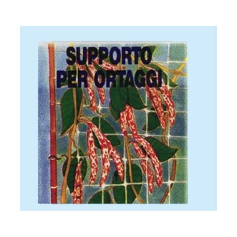 Rete Ortofrutta In Nylon Di Sostegno Per Ortaggi Sostengreen H.150Cm Rt.100 Mt (1/2)