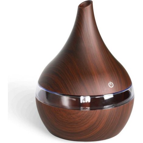 Beaute - bien-etre Diffuseur huile essentielle 300ml humidificateur - - d'air ultrasonique brume fraîche arôme parfum chamb (1/4)