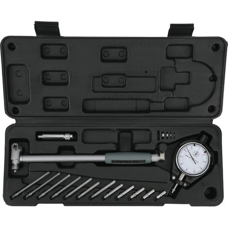 Alésoir à cadran, indicateur de perçage, kit d'outils de mesure pour cylindres de moteur, 2‑6 po x 0,001 po