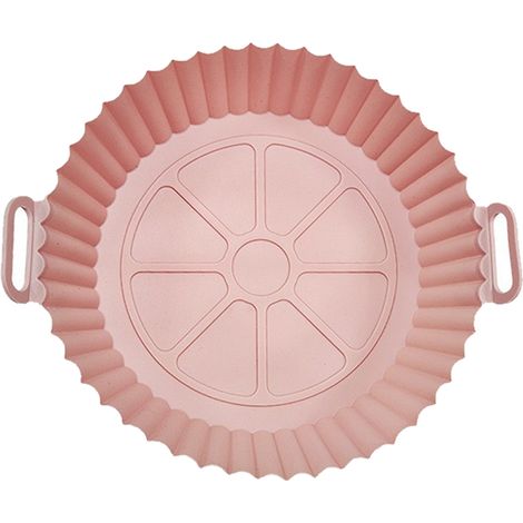 Accesorios de silicona para freidoras de aire, sartén multifuncional de silicona con revestimiento para freidoras de aire...
