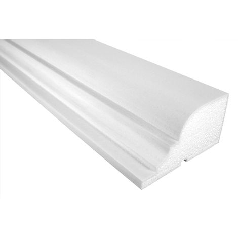 Facciata Cornice EPS PU resistente agli urti 100x180mm KC104: 2 metri / 1 modanatura (1/3)
