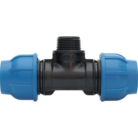 PL RACCORDO POLIPROP TEE M D 20X1/2X20MM- 1,0 pz