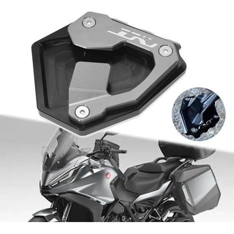 (Gris foncé) Compatible avec Honda NT 1100 NT1100 nt1100 nt 1100 2021 2022 2023 - Extension de béquille latérale pour moto - Support de pied élargi maxpower (1/4)