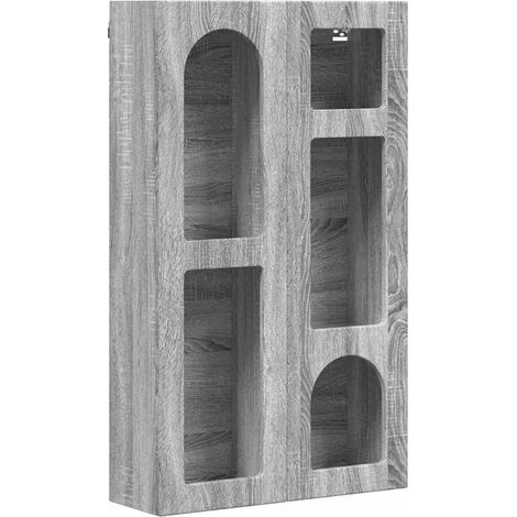 Maison Exclusive - Armadio pensile con lo scaffale Grigio Sonoma 59 x 20 x 100 cm