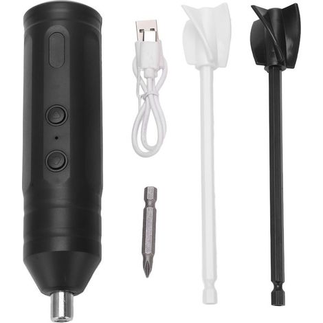 Mélangeur Électrique Résine Époxy - Moteur 220 Tr/Min Couple 3 Nm Batterie Li-Ion 1200 Mah USB Rechargeable - Pour DIY Moulage Artisanat - 1 Pièce (1/5)