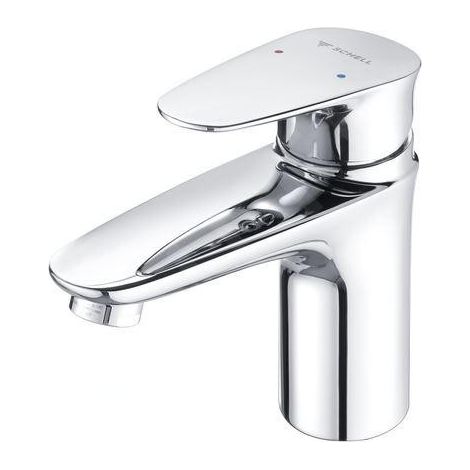 Mitigeur monobloc à levier unique MODUS EH-T, mélangeur d'eau froide et chaude, levier design, chromé (1/3)