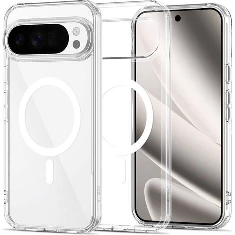 Tech-Protect FlexAir Hybrid MagSafe Hülle für Google Pixel 10 / 10 Pro – Transparent (1/5)