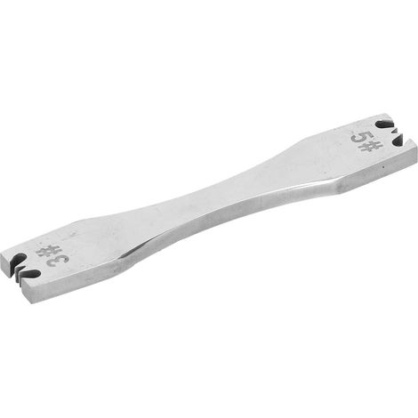Kit de pose de fermeture à glissière en acier à outils, pratique et polyvalent pour maroquinerie DIY (3+5 2-en-1) (1/5)