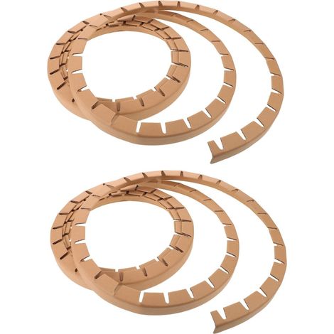 Unomor Lot de 2 protections d angle incurvées pour rouleaux (1/5)