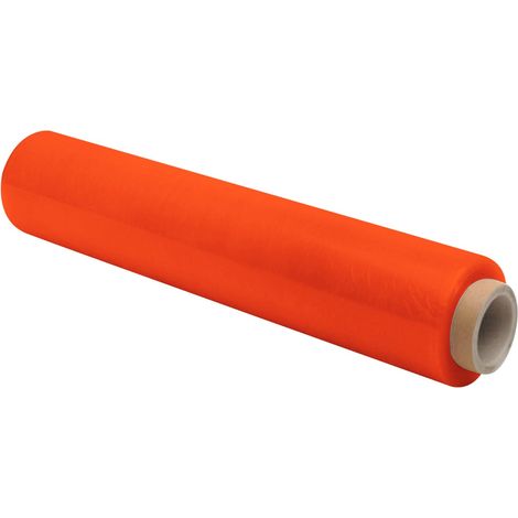 STI Film Estensibile Rosso manuale pellicola 1 rotolo 2.2kg 500mm 30 my micron bobina fascia pallet