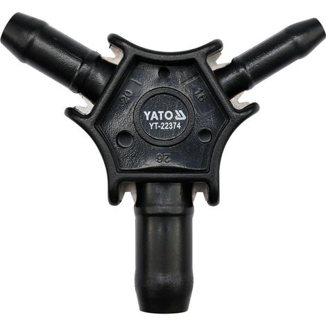 Calibratore con sbavatore per tubi PEX-AL-PEX 16/20/26mm YT-22374 Yato