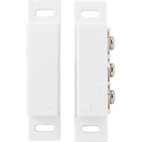 Alarme Magnétique pour Porte, Alarme Porte Magnétique Capteur Fenêtre, Système Sécurité Maison, Haute sensibilité, Installation Facile, pour Magasins, Garages, Supermarchés (1/5)