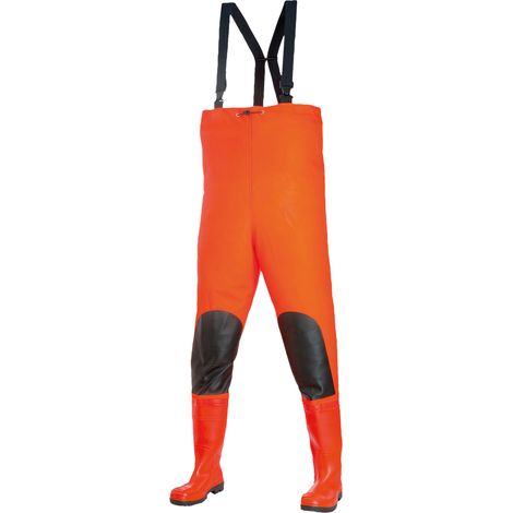 Gr .42 S5 WATHOSE ORANGE S5-CHEST-WADERS NORWAY (1/2)