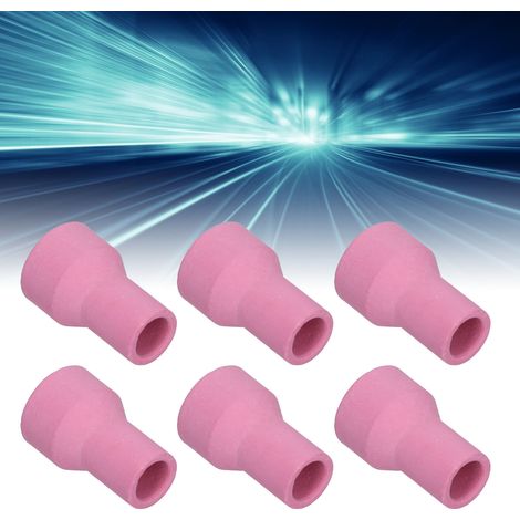 50 pièces de capuchon de protection en céramique pour torche de soudage TIG QQ150 (9 mm) (1/5)