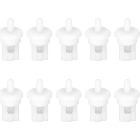 Interrupteur de réfrigérateur PBS35B, 10 pièces, appuyez pour réinitialiser OFFON, porte du congélateur contrôlée blanc (1/5)