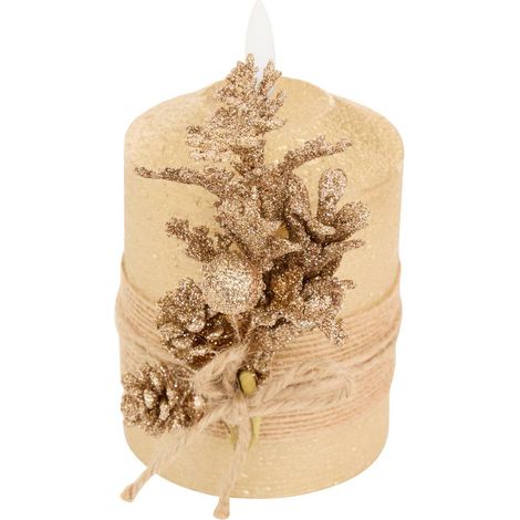 LED BGE LUPA H10CM DORADO - Feeric lights & christmas (1/3)