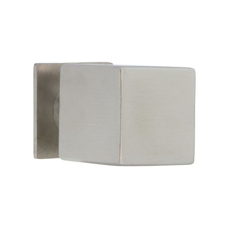 Pomo cuadrado acero Inoxidable 26mm níquel satinado muebles (1/3)