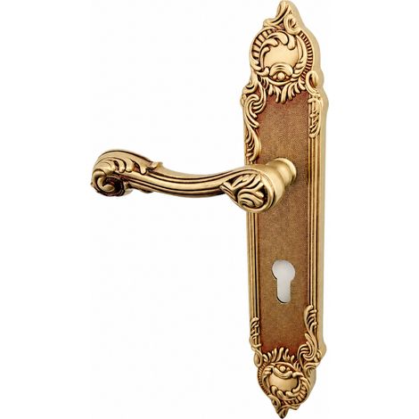 Serrure encastrable rétro en laiton finition or européen pour porte intérieure réf 1750 3,1 kg – Livraison gratuite