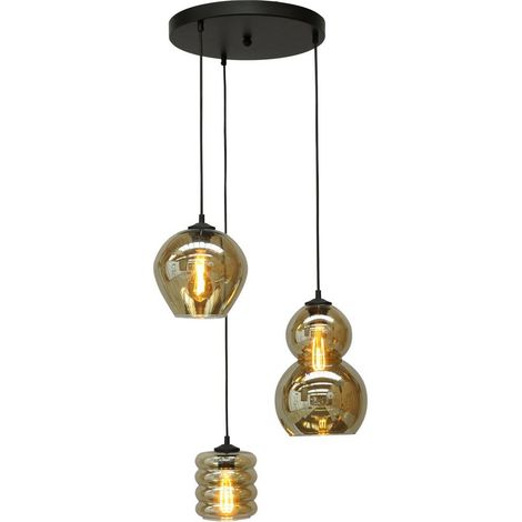 Lampe suspension Vide Quinto 3 Ø 35 cm - 2262-05-35-3-05-237