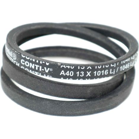 Courroie trapézoidale lisse Contitech Conti V A40 13 x 1016 Li / 1046 Ld