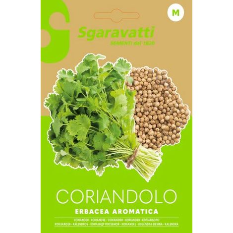 Semi per Ortaggi e Vegetali Coriandolo Sgaravatti 10 Pezzi