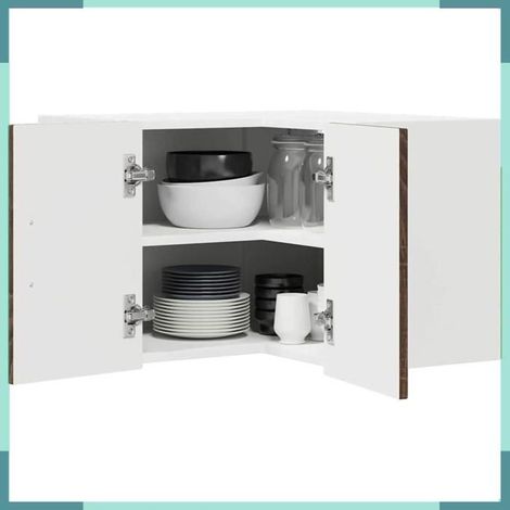 884611 Armoire de cuisine Kalmar Chêne brun 57 x 57 x 40 cm (1/5)