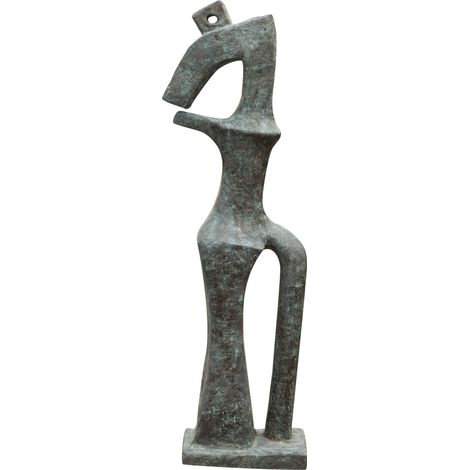 Modern Art bronze cast sculpture W50xDP34xH175 cm sized (1/5)