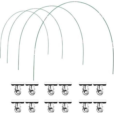 Arceau de Jardin - Arceau Réglable pour Planches Surélevées - Structure (1/5)