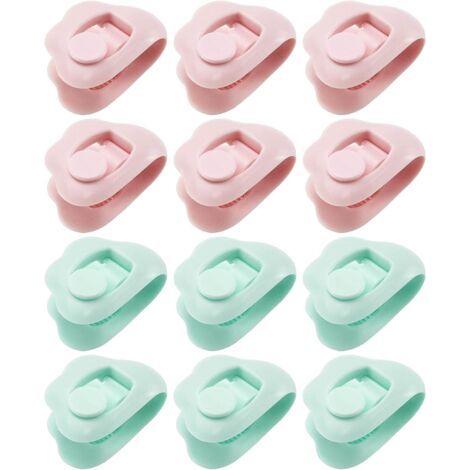 12 Pcs Clips de Housse de Couette Clips de Fixation pour Housse de Couette - Clip Drap de Lit Antidérapants Pince Couette - pour Couette,Rideau,Couette