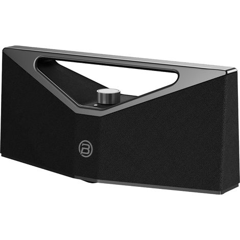 Enceinte Bluetooth Portable 5.3 sans Fil avec Bass Puissantes,160W Son Surround, Autonomie 12 hrs Appairage TWS, Haut Parleur Bluetooth étanche IP5 AUX, pour l'extérieur La Fête Voyage, Noir (1/5)