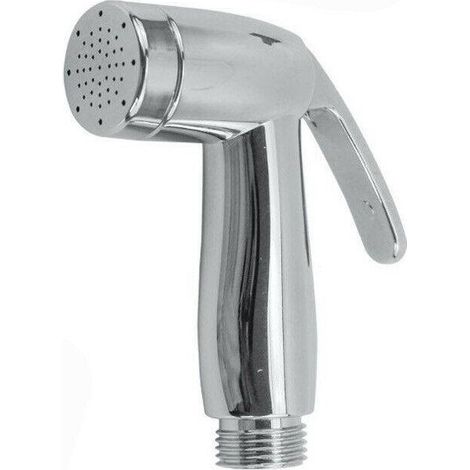 Cleafe - Idroscopino In Abs Cromato Con Pulsante Shut/off Per Pulizia Di Wc Bidet 69307 - (1/2)