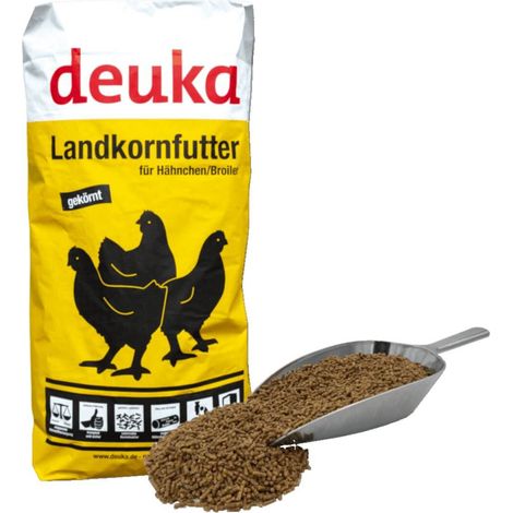 Deuka Kükenmastfutter Landkornstarter 25 k Aliment pour l’engraissement de poussins - aliment pour poussins, aliment de départ pour poussins