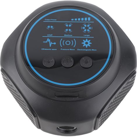 Répulsif à ultrasons pour souris et rats, dispositif anti-rongeurs à 360° avec 4 modes (25-50 kHz), répulsif polyvalent pour l'intérieur (maison, sous-sol, garage). (1/4)