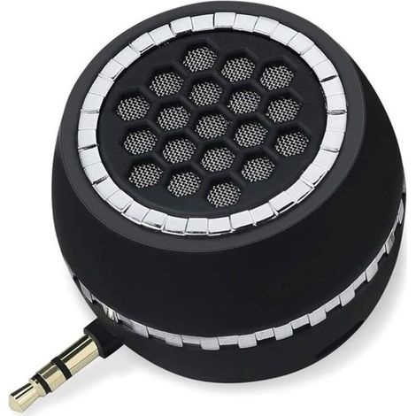 Mini Mobile Phone Speaker, Portable Speaker with 3.5mm AUX Audio Interface, Smartphone Speaker