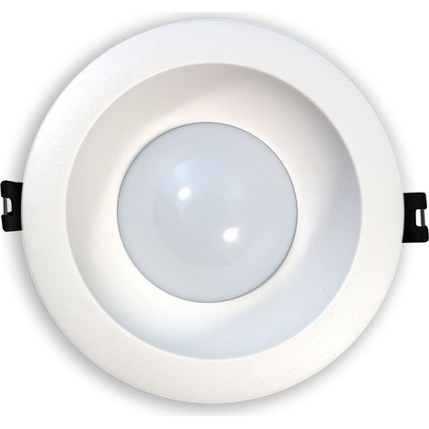Faretto a LED da Incasso 7W Rotondo Bianco Cornice Esterna Finitura Opaca (1/3)