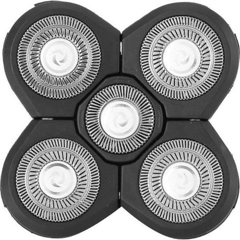 Atyhao tête de rasoir électrique Remplacement d\'accessoire étanche universel pour rasoir électrique à barbe à 5 lames (rasoir (1/4)