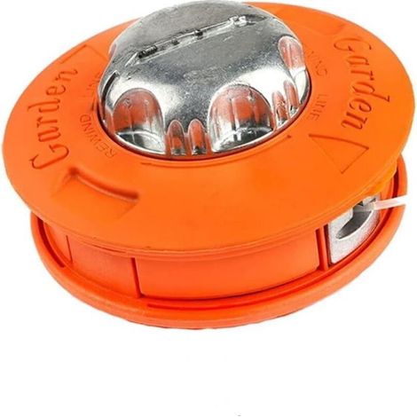 Tête de débroussailleuse universelle M10 x 1,25 - Avec fil nylon 2,4 mm x 15 m - Compatible avec de nombreux modèles - Conception durable et fiable.